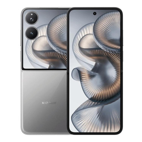 Xiaomi MIX Flip 2 personnalisé, 12 Go + 256 Go, 6,86 pouces + 4,01 pouces, Xiaomi HyperOS 2 Snapdragon 8 Elite Octa Core, NFC, réseau : 5G (couleur titane) SX08TC404-023